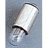 Push-In Bulb -- Clear, 3 x 2.55, 16V, 30mA, All Scales, Brawa Modellspielwaren 3251