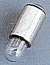 Push-In Bulb -- Clear, 3 x 2.55, 16V, 30mA, All Scales, Brawa Modellspielwaren 3251