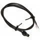 Male Pigtail Power Cable -- 3′ 91.4cm, O, Lionel 682039