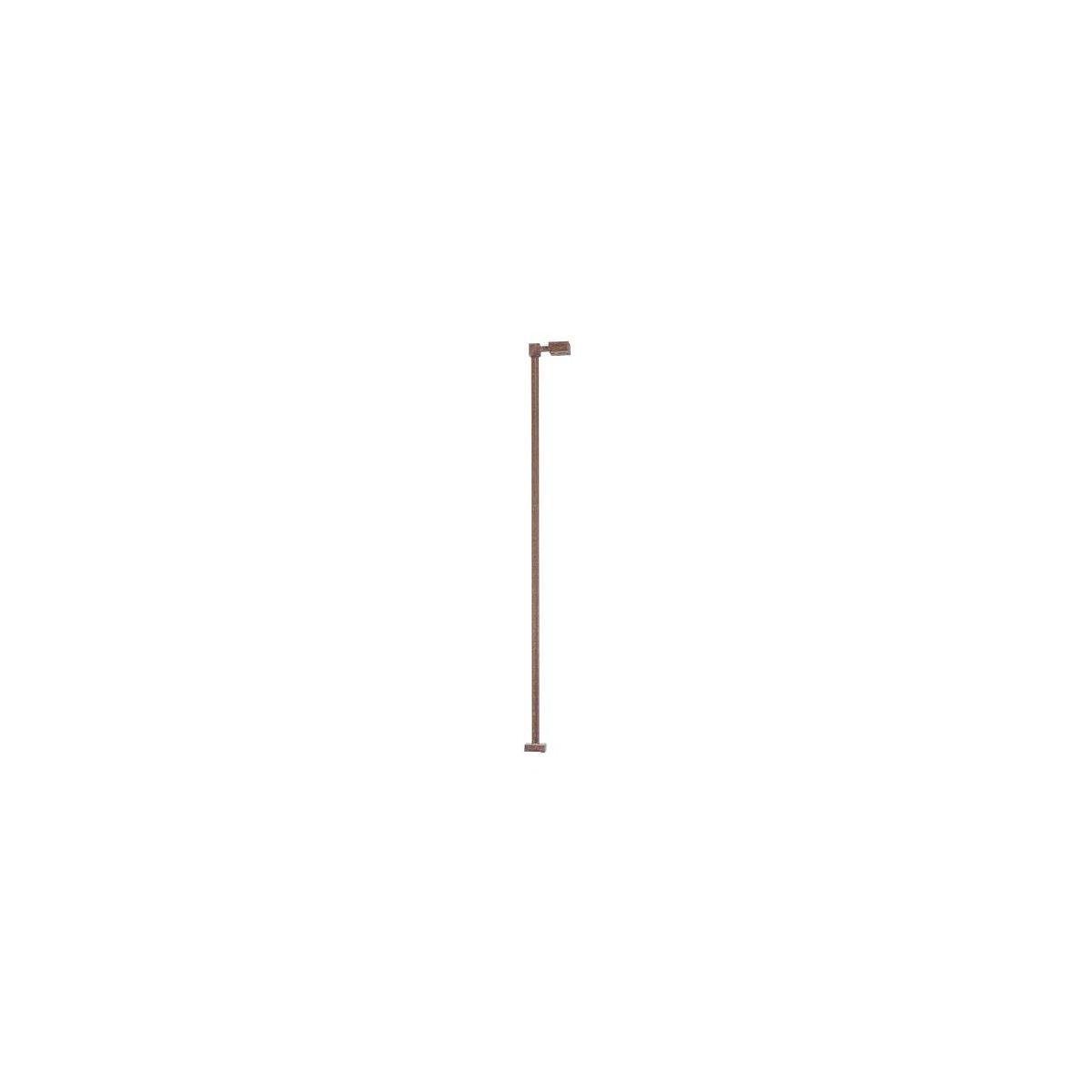 Single-Arm Square LED Light 3-Pack -- Bronze (cool white LED) 30 Scale Feet Tall, HO, Atlas Model Railroad Co. 70000206