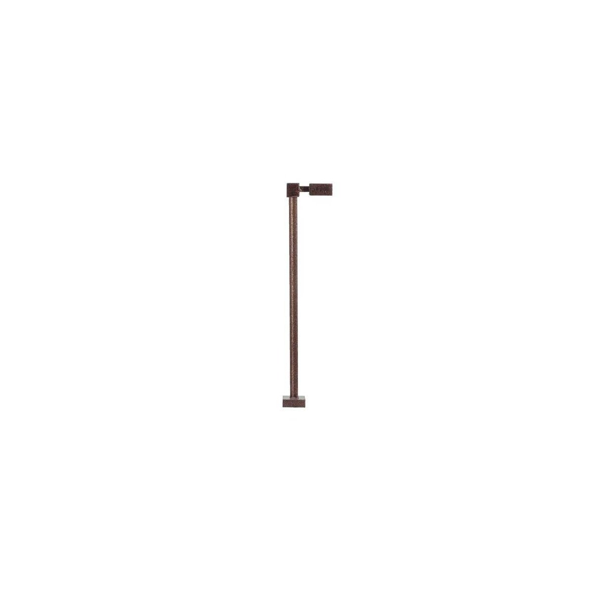 Single-Arm Square LED Light 3-Pack -- Bronze (Warm White LED) Scale Height: 15′ 4.6, HO, Atlas Model Railroad Co. 70000201