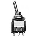 Miniature Toggle Switches -- SPDT 5-Amp 120-Volt pkg(4), All Scales, Miniatronics Corp. 3621004