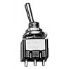 Miniature Toggle Switches -- SPDT 5-Amp 120-Volt pkg(4), All Scales, Miniatronics Corp. 3621004
