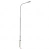 Single-Arm Streetlight 3-Pack - Warm White LED -- Silver, N, Atlas Model Railroad Co. 70000149
