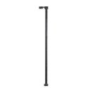 Single-Arm Square LED Light 3-Pack -- Black (cool white LED) 30 Scale Feet Tall, N, Atlas Model Railroad Co. 70000186