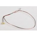Surface-Mount LED w/Attached Magnet Wire Leads -- Sunny White pkg(2), All Scales, Train Control Systems 1417
