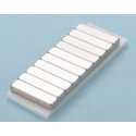 Magnets pkg(10) -- Small Bar Style, All Scales, Miniatronics Corp. 37N5810