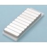 Magnets pkg(10) -- Small Bar Style, All Scales, Miniatronics Corp. 37N5810
