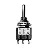 Miniature Toggle Switches -- SPDT 5Amp 120V Momentary pkg(2), All Scales, Miniatronics Corp. 3622002
