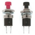 Switches -- Push-Button SPST Momentary - Normally Open 1/4′ .64cm pkg(2), All Scales, Miniatronics Corp. 3302502
