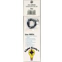 LED w/10′ 25.4cm Wire Leads 4-Pack - Light Genie(TM) -- Red, HO, Model Rectifier Corp 25300