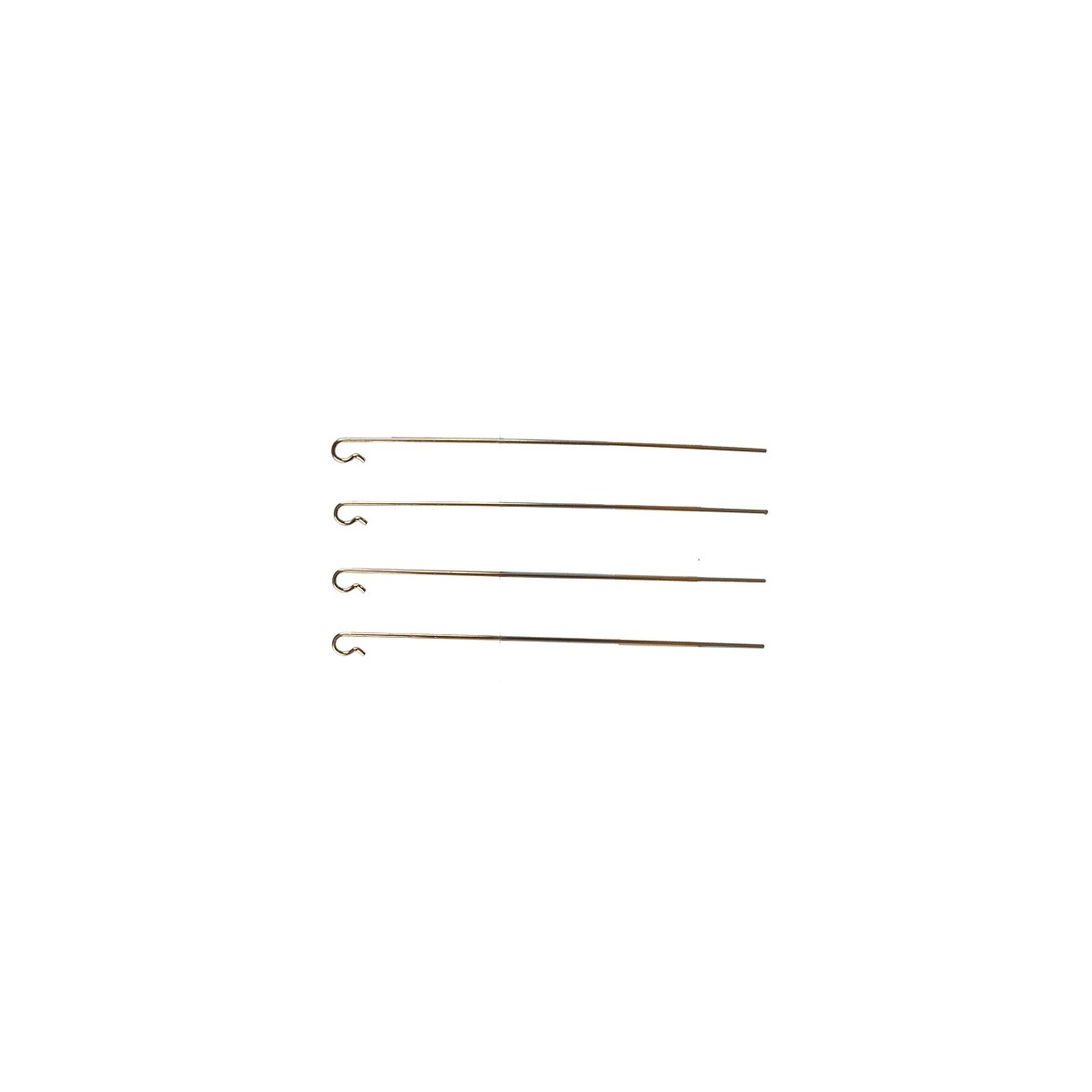 Electrical Track Pick-Up (Phosphor Bronze) -- 2 Sets, 4 Pieces Total, All Scales, Miniatronics Corp. 5500104