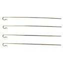 Electrical Track Pick-Up (Phosphor Bronze) -- 2 Sets, 4 Pieces Total, All Scales, Miniatronics Corp. 5500104