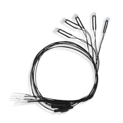 Universal Input -- 18V 3mm LEDs Fire Kit pkg(3), All Scales, Evan Designs U3F