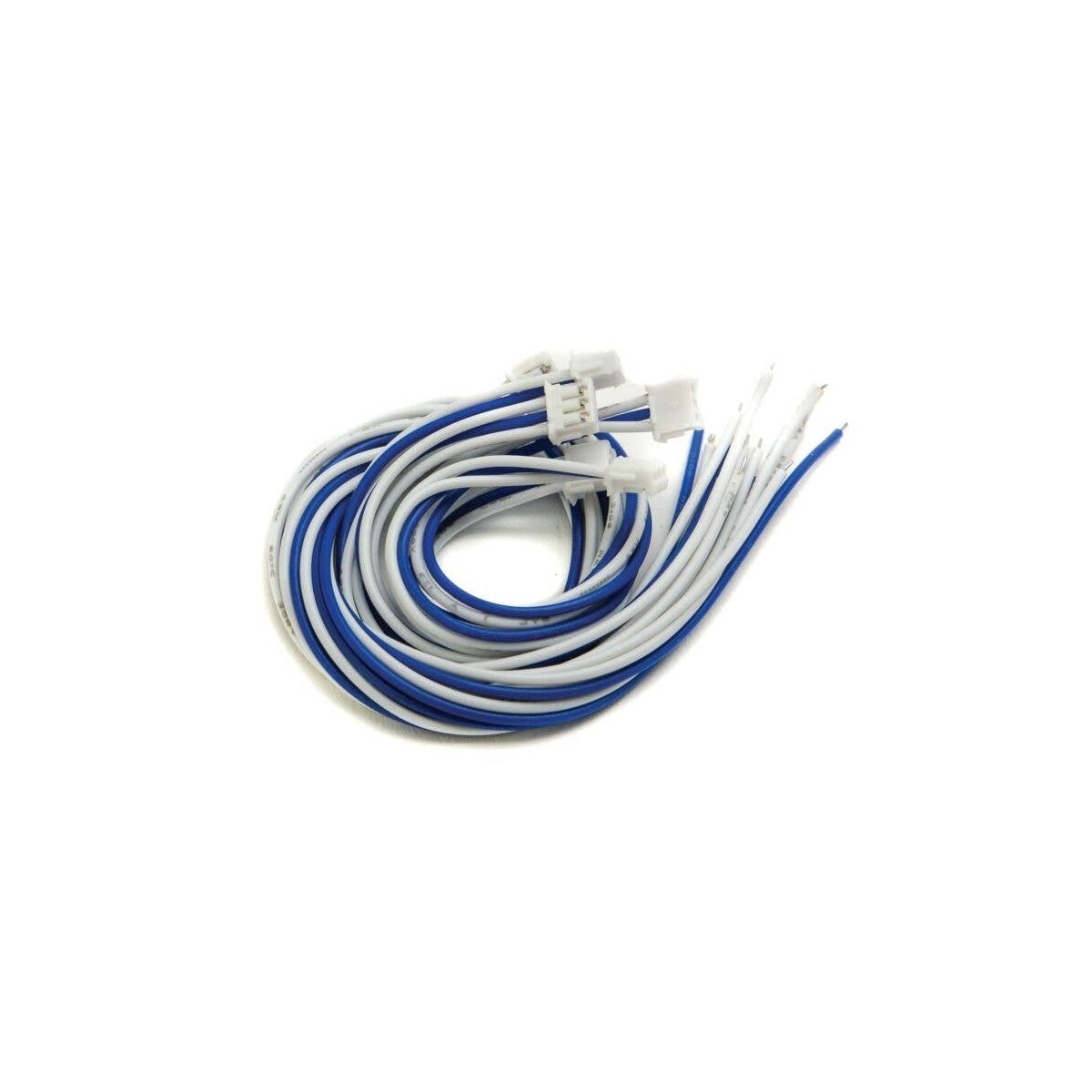 2-Pin Male Connector w/Wire Leads - Light Genie(TM) -- pkg(6), HO, Model Rectifier Corp 25100
