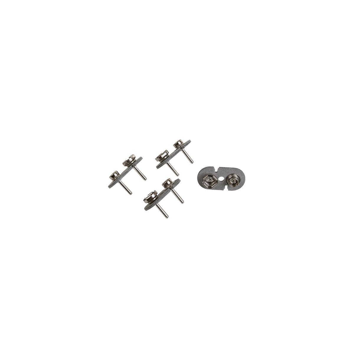 9-Volt Battery Clip pkg(4), All Scales, Ngineering N33014