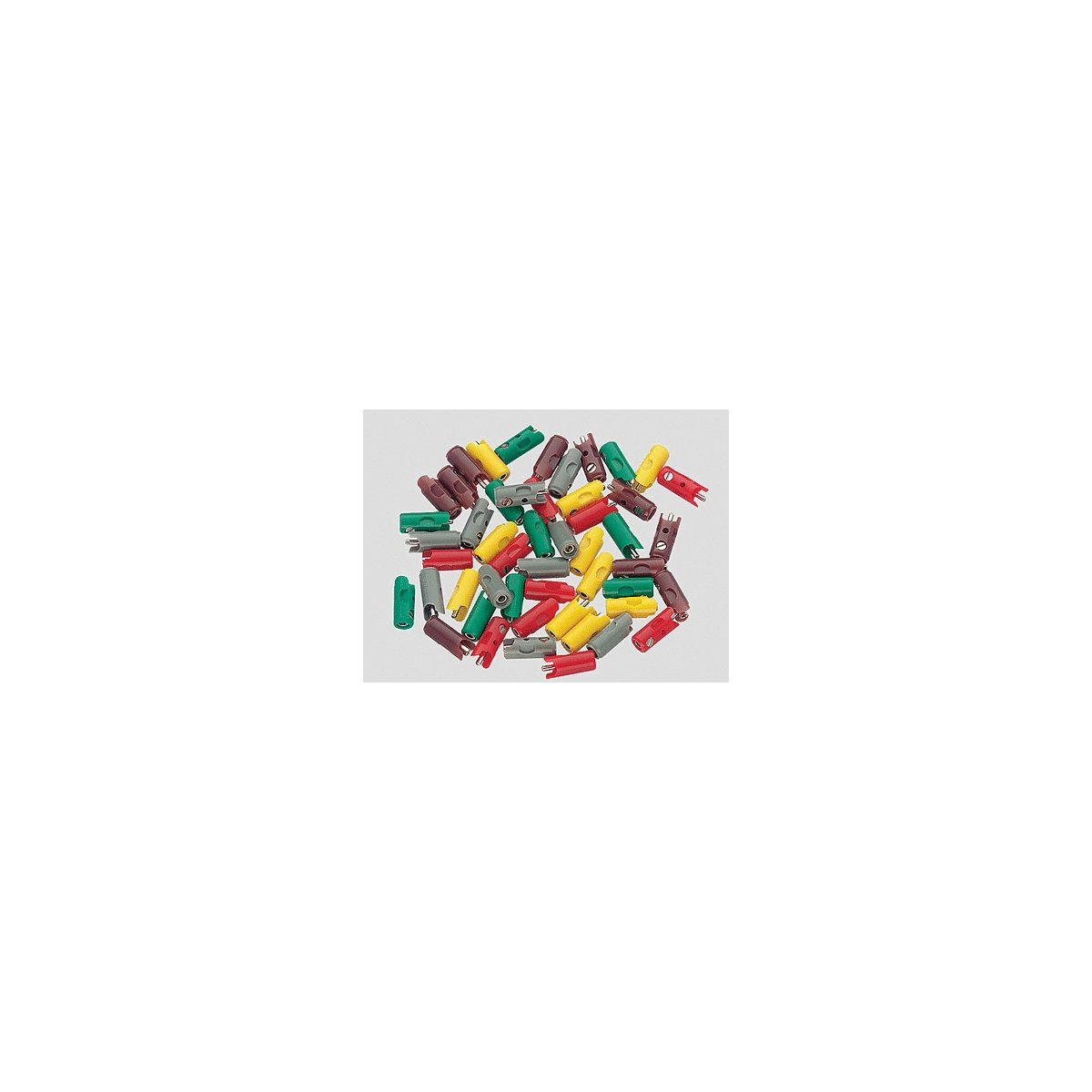 New Style Plugs pkg(10) -- Gray, All Scales, Marklin, Inc 71416