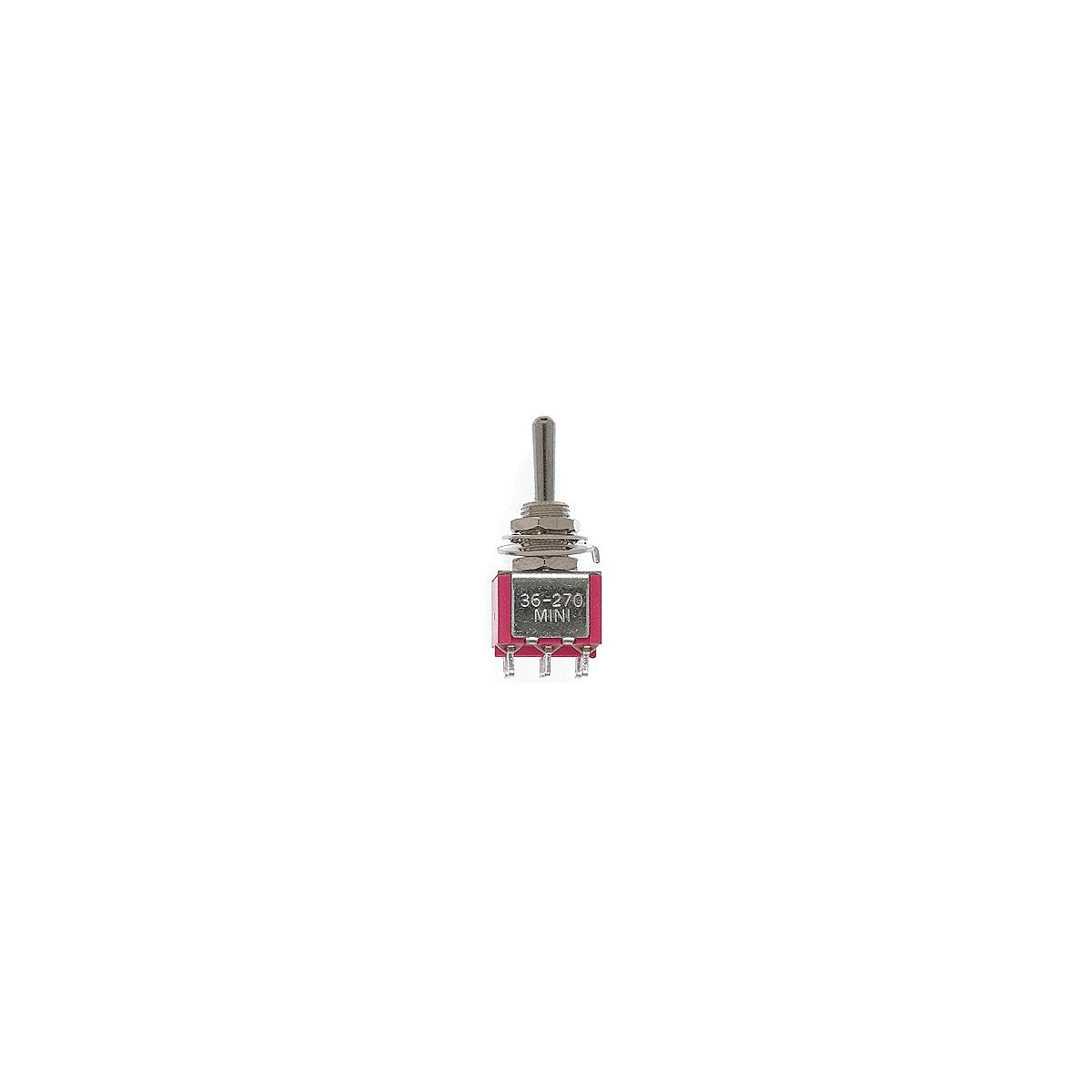 Miniature Toggle Switches -- DPDT 5Amp 120V Momentary pkg(5), All Scales, Miniatronics Corp. 3627005