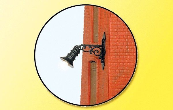 Wall Lamp, HO, Viessmann Modellspielwaren 6076