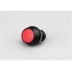 Illuminated Latching SPST Pushbutton Switches -- Red pkg(2) - Resistors, All Scales, Miniatronics Corp. 3312502