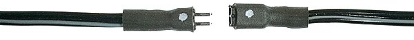 Micro Mini Connectors -- 2-Pin 12′ Flexible Leads pkg(2), All Scales, Miniatronics Corp. 5000102