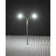 Double Whip-Style LED Street Light -- 2-9/16′ 6.5cm Tall, N, Faller Gmbh 272221