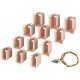 House Illumination Starter Set -- 12 Lightboxes (4 Different Sizes) & 1 White , All Scales, Viessmann Modellspielwaren 6005