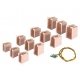 House Illumination Starter Set -- 12 Lightboxes (4 Different Sizes) & 1 White , All Scales, Viessmann Modellspielwaren 6005