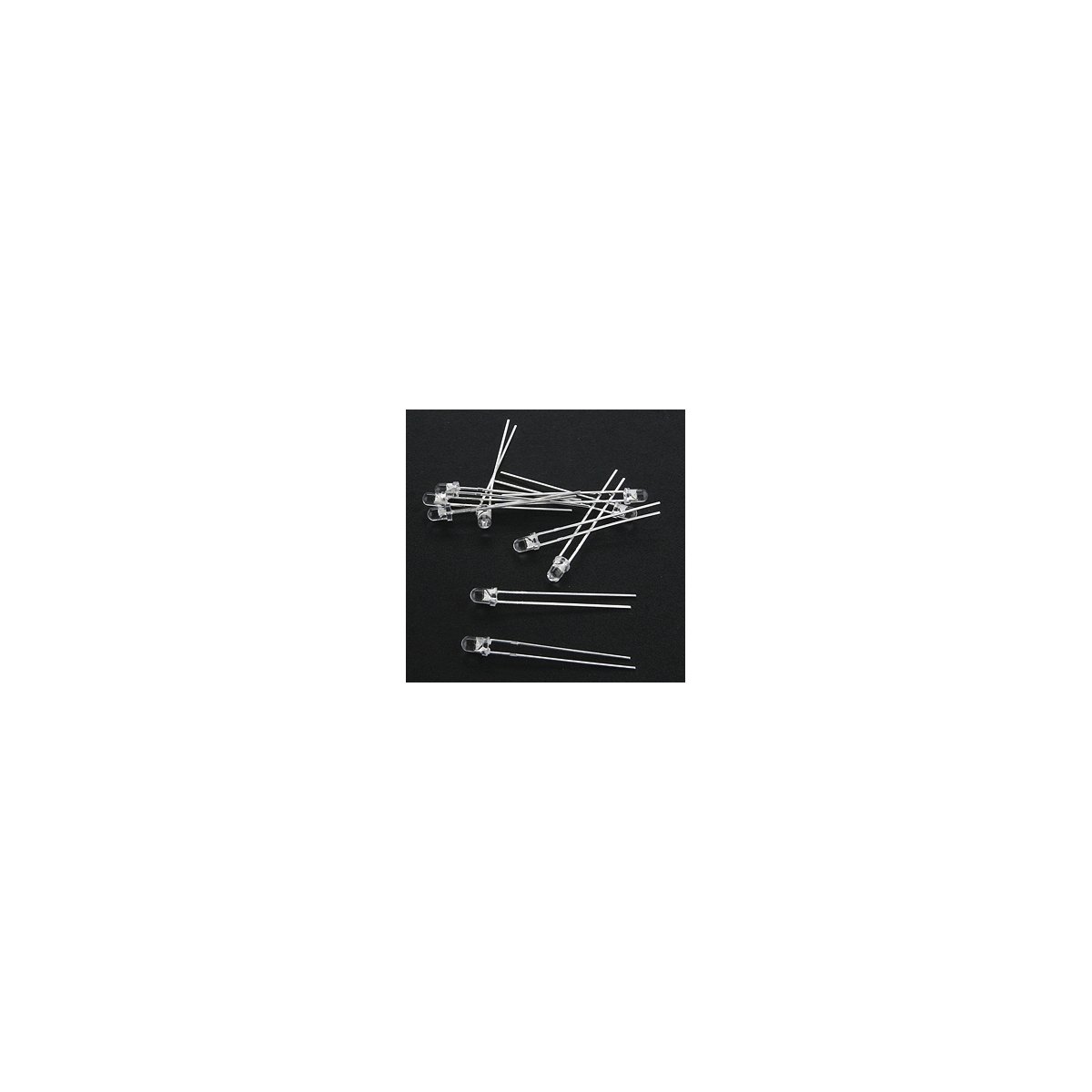 Accessories -- ACC-T1W - Warm White LEDs - 10-Pack, All Scales, Digitrax ACCT1W