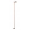 Single-Arm Square LED Light 3-Pack -- Bronze (warm white LED) 30 Scale Feet Tall, HO, Atlas Model Railroad Co. 70000205