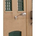 Modern Short Arm Wall Mount Light pkg(3), HO, Walthers SceneMaster 4314