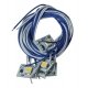 LED w/10′ 25.4cm Wire Leads 4-Pack - Light Genie(TM) -- Pearl White, HO, Model Rectifier Corp 25302