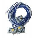 LED w/10′ 25.4cm Wire Leads 4-Pack - Light Genie(TM) -- Pearl White, HO, Model Rectifier Corp 25302