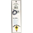 LED w/10′ 25.4cm Wire Leads 4-Pack - Light Genie(TM) -- Yellow/Amber, HO, Model Rectifier Corp 25303