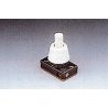 SPST Panel Push-Button Switch w/Nut -- Base Approximately 1 x 1/2′ Threaded Neck L, All Scales, Brawa Modellspielwaren 3524