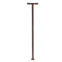 Double-Arm Square LED Light 3-Pack -- Bronze (cool white LED) 30 Scale Feet Tall, N, Atlas Model Railroad Co. 70000192