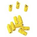 New Style Sockets pkg(10) -- Yellow, All Scales, Marklin, Inc 71422