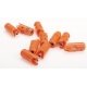 New Style Sockets pkg(10) -- Orange, All Scales, Marklin, Inc 71424