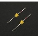 LEDs -- Yellow, 2mm, All Scales, Brawa Modellspielwaren 3295