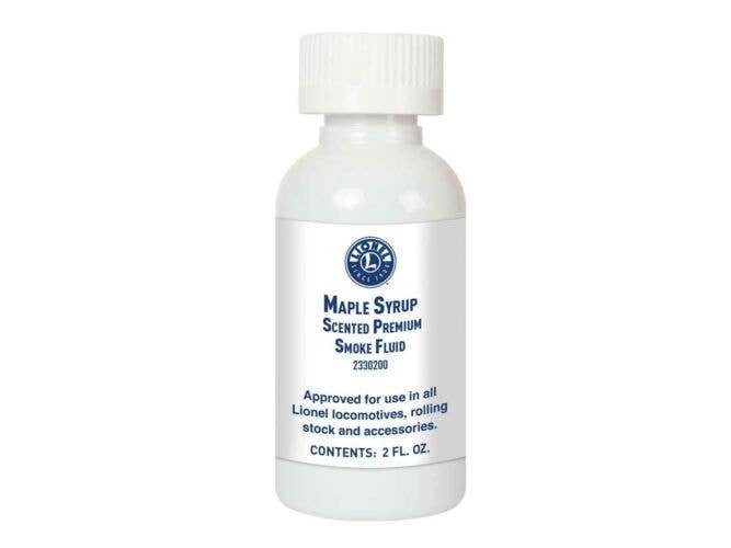Maple Syrup Scented Smoke Fluid -- 2oz 59.1ml, All Scales, Lionel 2330200