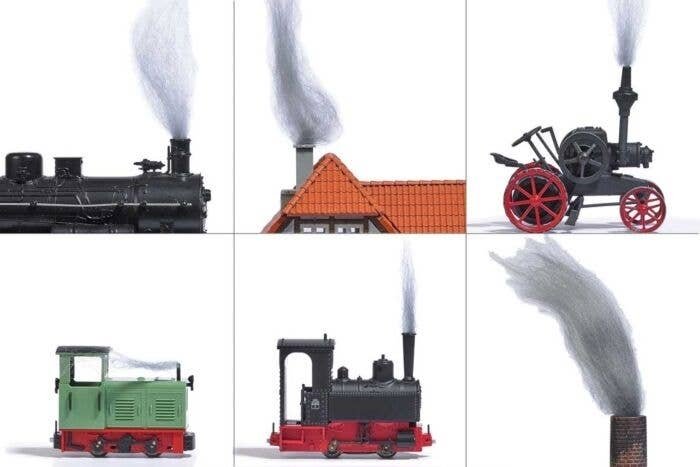 Smoke Wool -- .17oz 5g, HO, Busch Gmbh & Co Kg 7588