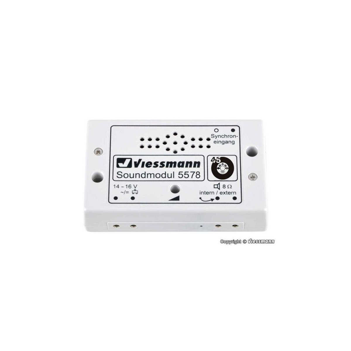 Jukebox Sound Module -- Plays 1950s-1960s Hits - For use with 769-1511 (Sold Separatel, HO, Viessmann Modellspielwaren 5578