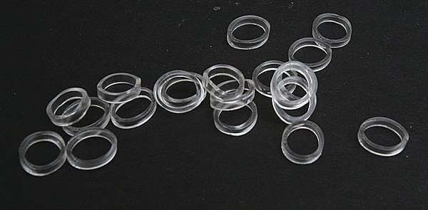 Super Traction Tire Assortment -- Fits Diesels pkg(20), HO, Calumet Trains LLC 505