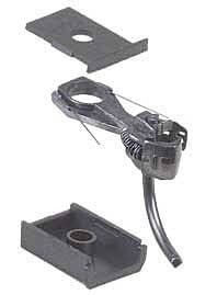 153 Whisker(R) Scale Self-Centering Knuckle Couplers - Kit - Magne-Matic(R) -- Short 1/4′ C, HO, Kadee Quality Products 153