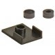 213 Gearboxes & Sleeves -- 20-Series Boxes w/.055`ID & .10`ID Bushing/Sleeves pkg(24), HO, Kadee Quality Products 213