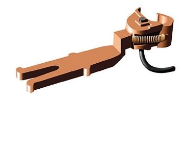 E-Z Mate Mark II Couplers w/Metal Coil Spring -- Medium Center Shank for NEM Coupler Sockets, HO, Bachmann Industries 78035