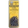 119-25 Bulk Pack - 25 Pairs 119 SE Shelf Whisker(R) Metal Coupler -- Medium (9/32′) Cent, HO, Kadee Quality Products 11925