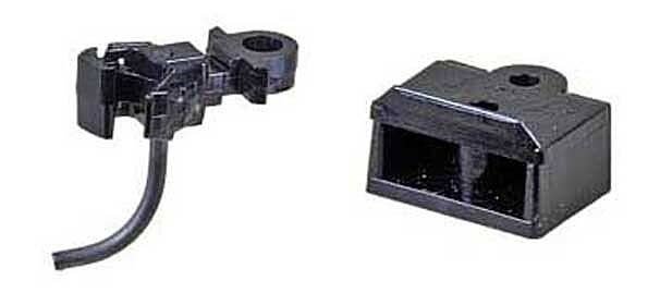Body-Mounted Centerset Coupler -- With Short, Narrow Gear Box (Top of Rail to Underbody: 1-, I, Kadee Quality Products 1835