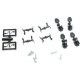 True-Scale Coupler -- Long Shank pkg(4) (black), N, Micro Trains Line 102301
