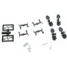 True-Scale Coupler -- Long Shank pkg(4) (black), N, Micro Trains Line 102301